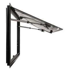 DWS Camping Rechthoekig klapraam inclusief combihor zwart 800 x 400 mm