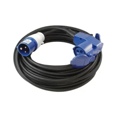 DWS CEE haakse verlengkabel met stopcontact 10 meter