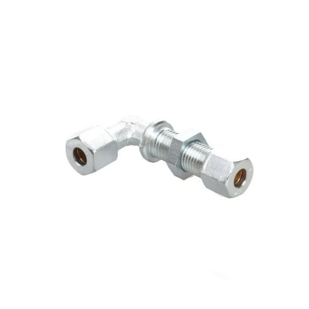 DWS haakse schotkoppeling 8 mm staal
