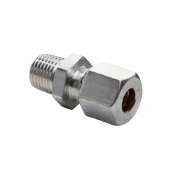 DWS rechte knelkoppeling 12 mm x 1/2 buitendraad