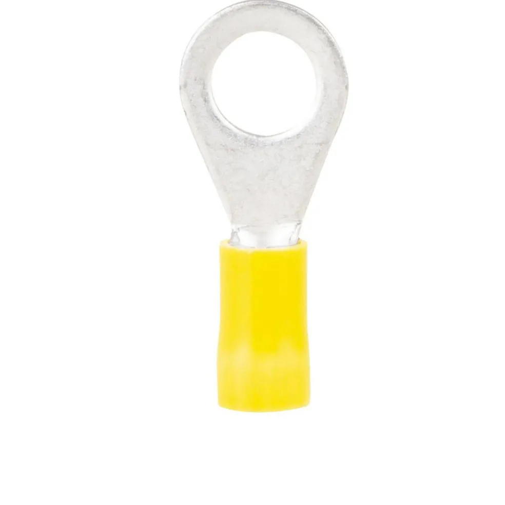 DWS Ringkabelschoen M4 geel per 10 stuks