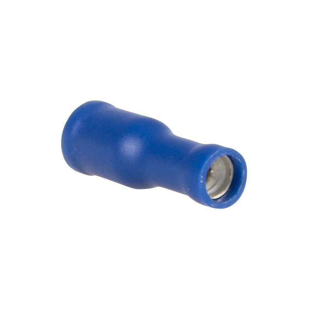 DWS Rondstekkerhuls 4 mm blauw per 10 stuks