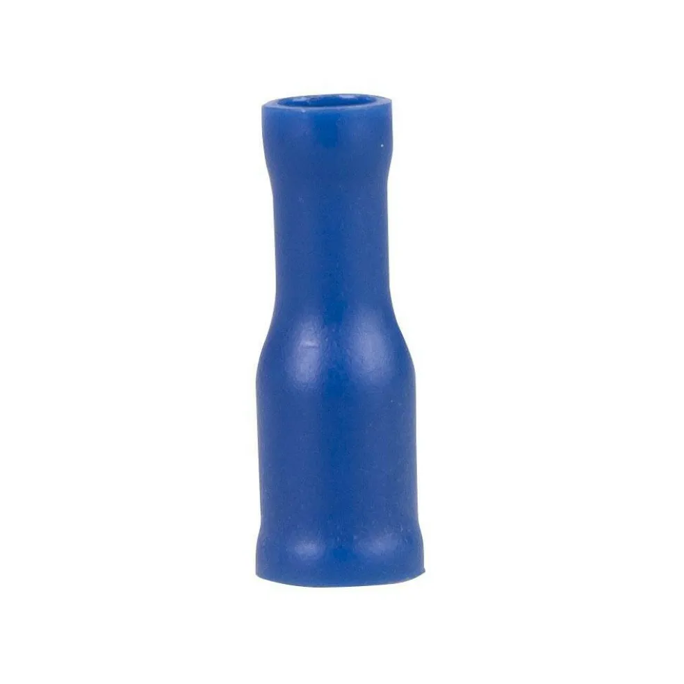 DWS Rondstekkerhuls 4 mm blauw per 10 stuks