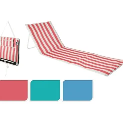 DWS strandmat met rugsteun assorti