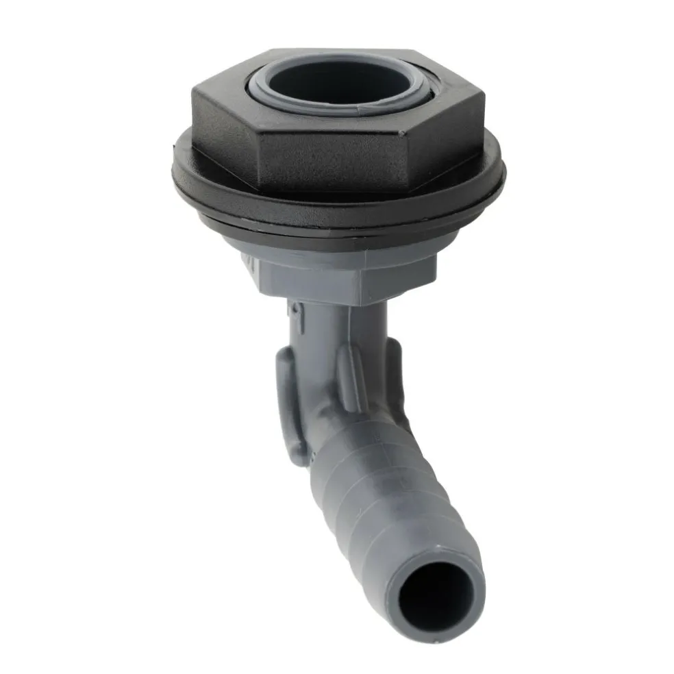 DWS tankdoorvoer haaks 12 mm 1/2"
