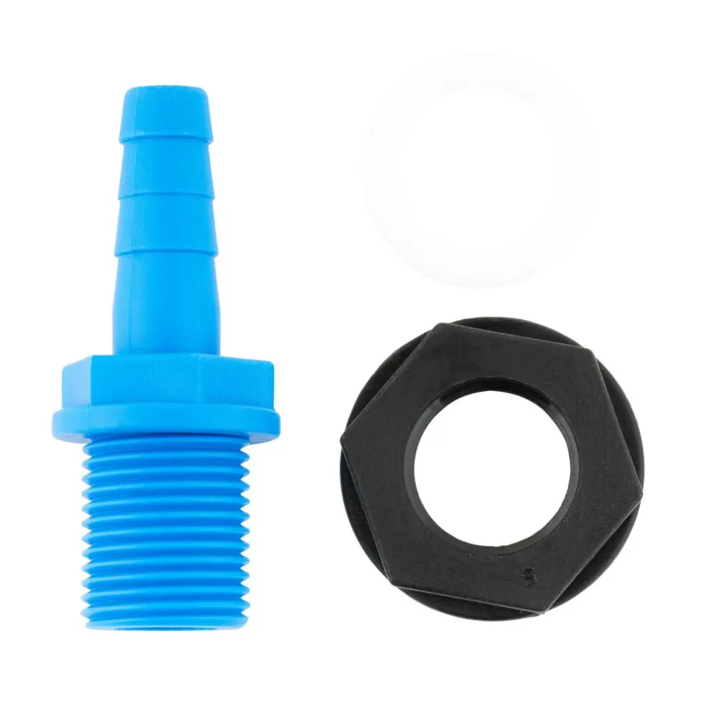 DWS tankdoorvoer recht 12 mm 1/2"