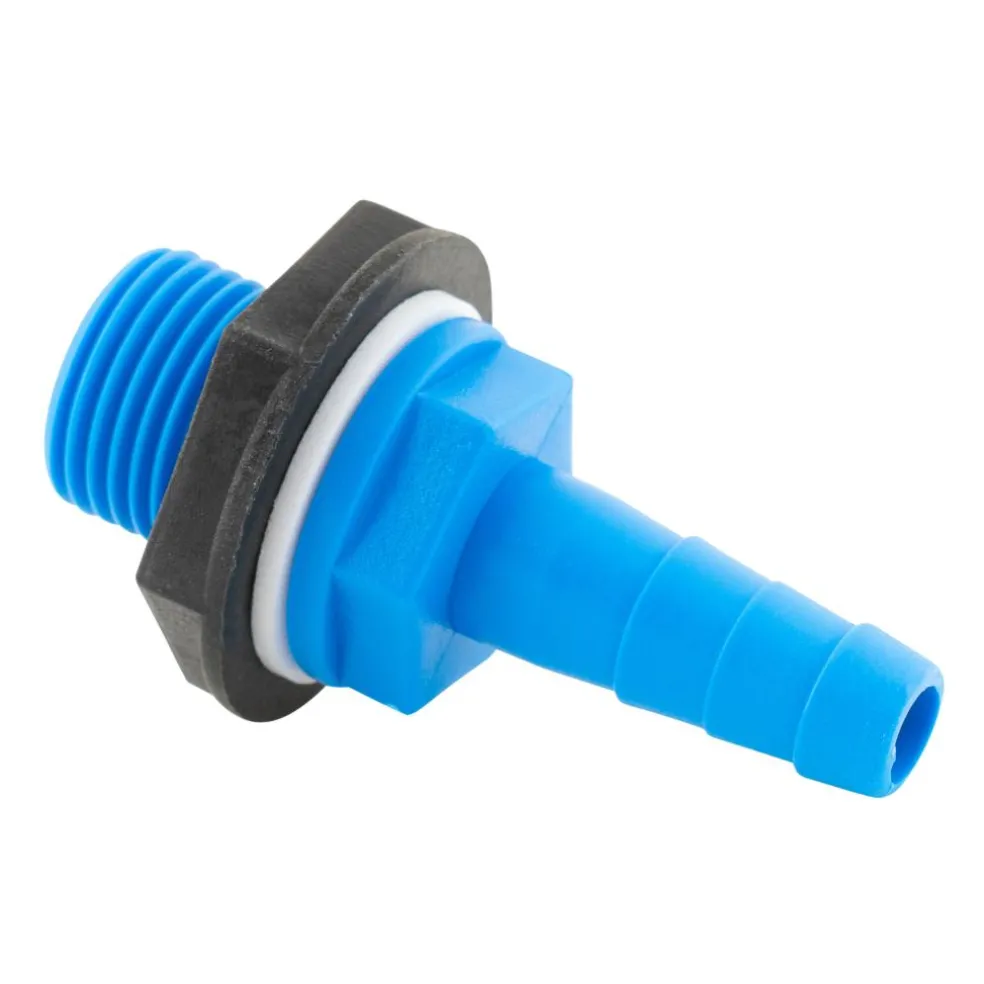 DWS tankdoorvoer recht 12 mm 1/2"