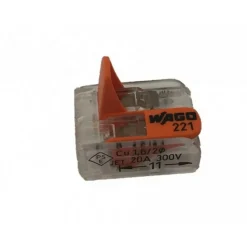 DWS Wago Compact 2-voudige lasklem 0,14 - 4 mm²  per 5 stuks
