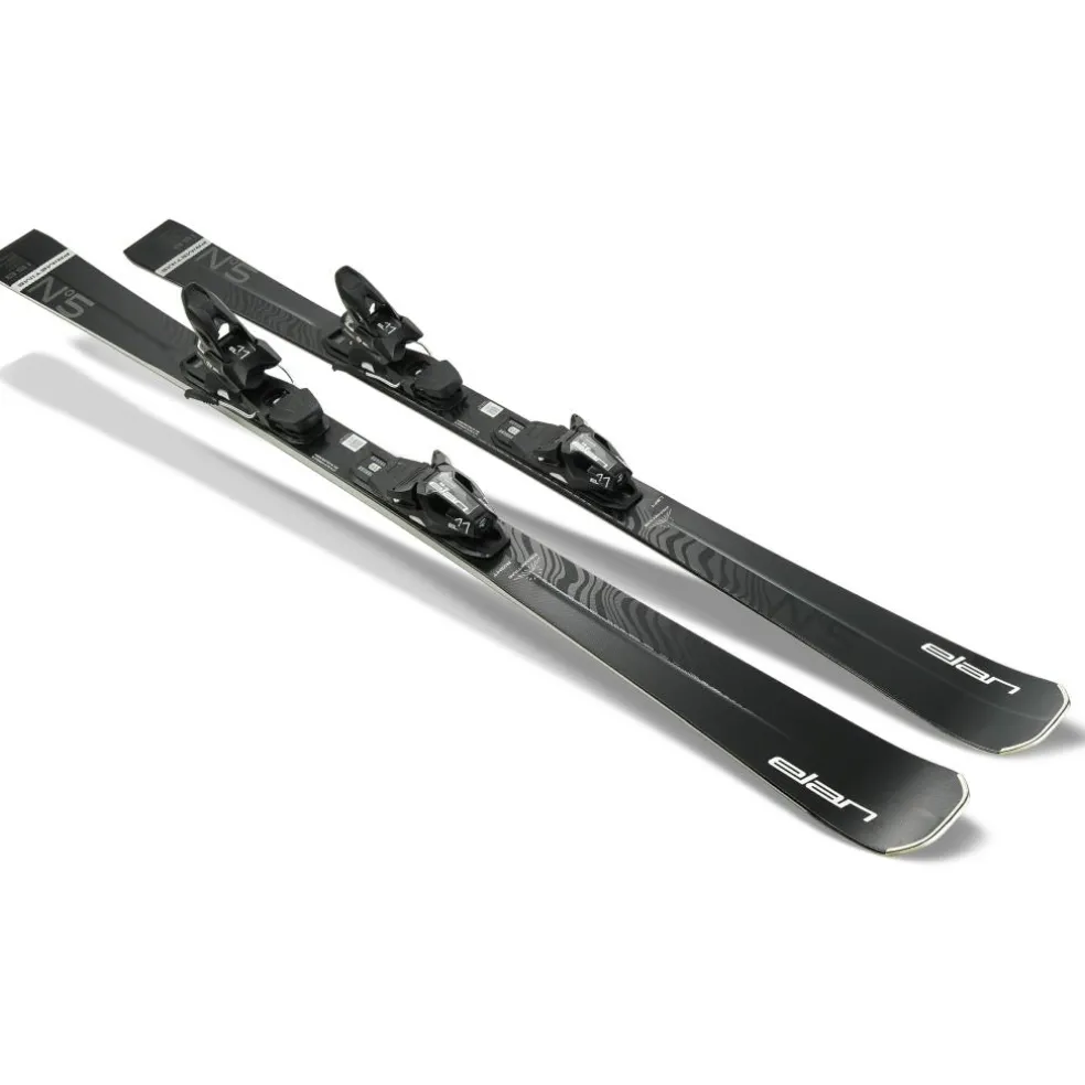 Elan Primetime N°5 Black Edition 25 - 26 ski's dames met ELX 11.0 GW Shift