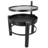 Esschert Design  Vuurschaal S met bbq rooster