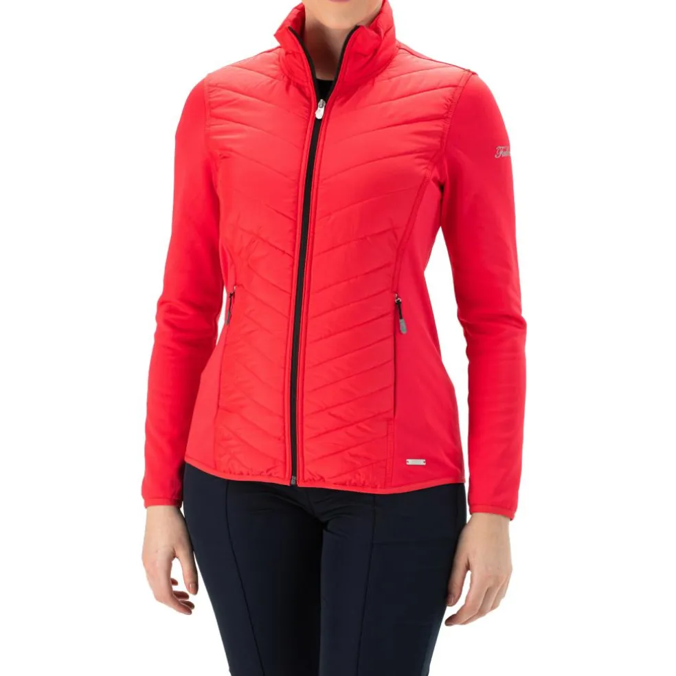 Falcon Laura trainingsjack dames rood