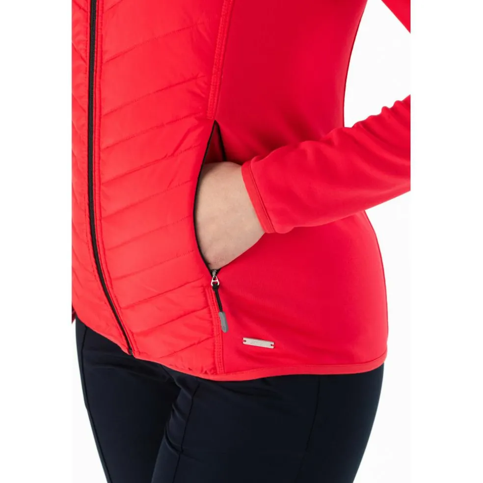 Falcon Laura trainingsjack dames rood