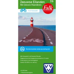 Falk 16 Zeeuwse Eilanden en Zeeuws-Vlaanderen fietskaart