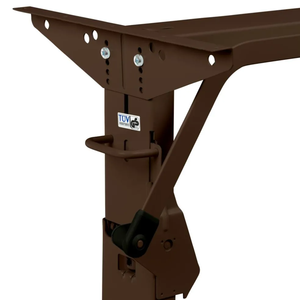 Fawo Krause tafelpoot 750 mm bruin