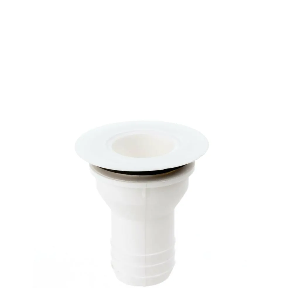 Fawo Rechte afvoerplug 25 mm wit