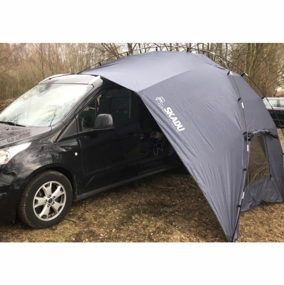Femkes Rooftoptents Skadu Too luifel met zijwanden blue grey