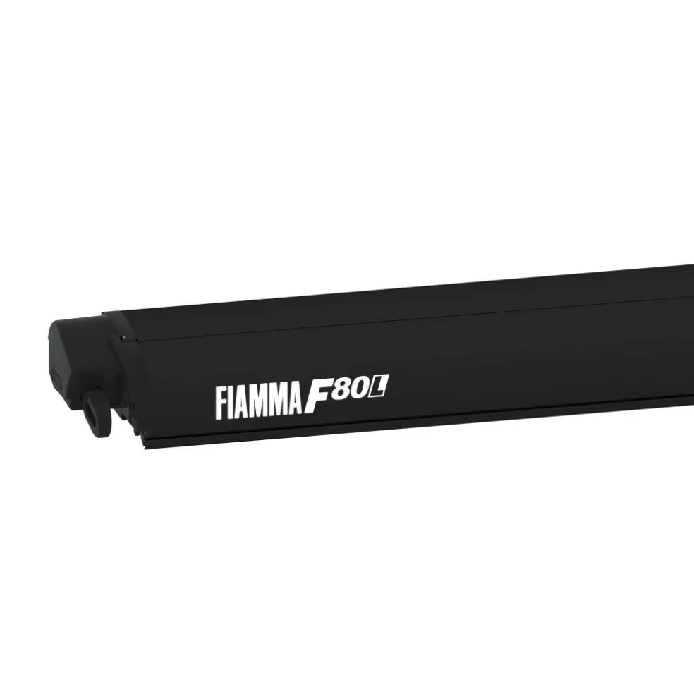 Fiamma F80L 500 cassetteluifel deep black - Royal Grey V25