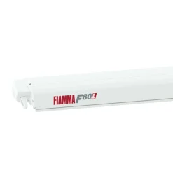 Fiamma F80L 500 cassetteluifel polar white - Royal Grey  V25