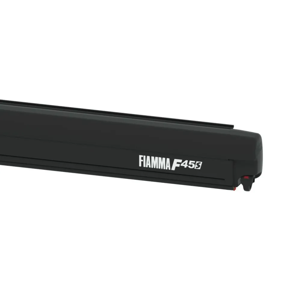Fiamma F80s 340 cassetteluifel deep black - Royal Grey V25