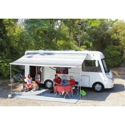 Fiamma F45 S 400 cassetteluifel deep black - Royal Grey