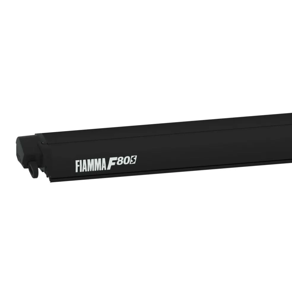 Fiamma F80s 450 cassetteluifel deep black - Royal Grey V25