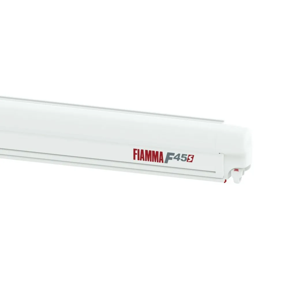 Fiamma F80s 320 cassetteluifel polar white - Royal Grey V25