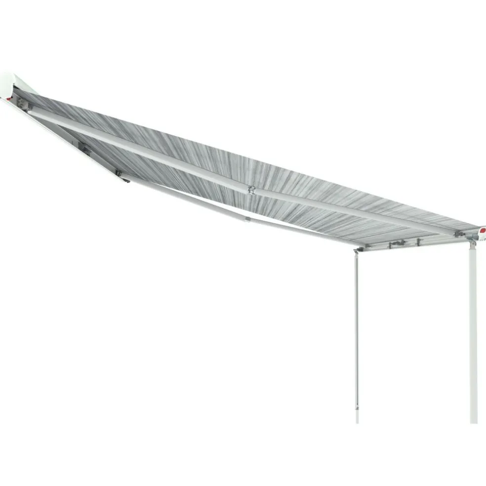Fiamma F80s 320 cassetteluifel polar white - Royal Grey V25