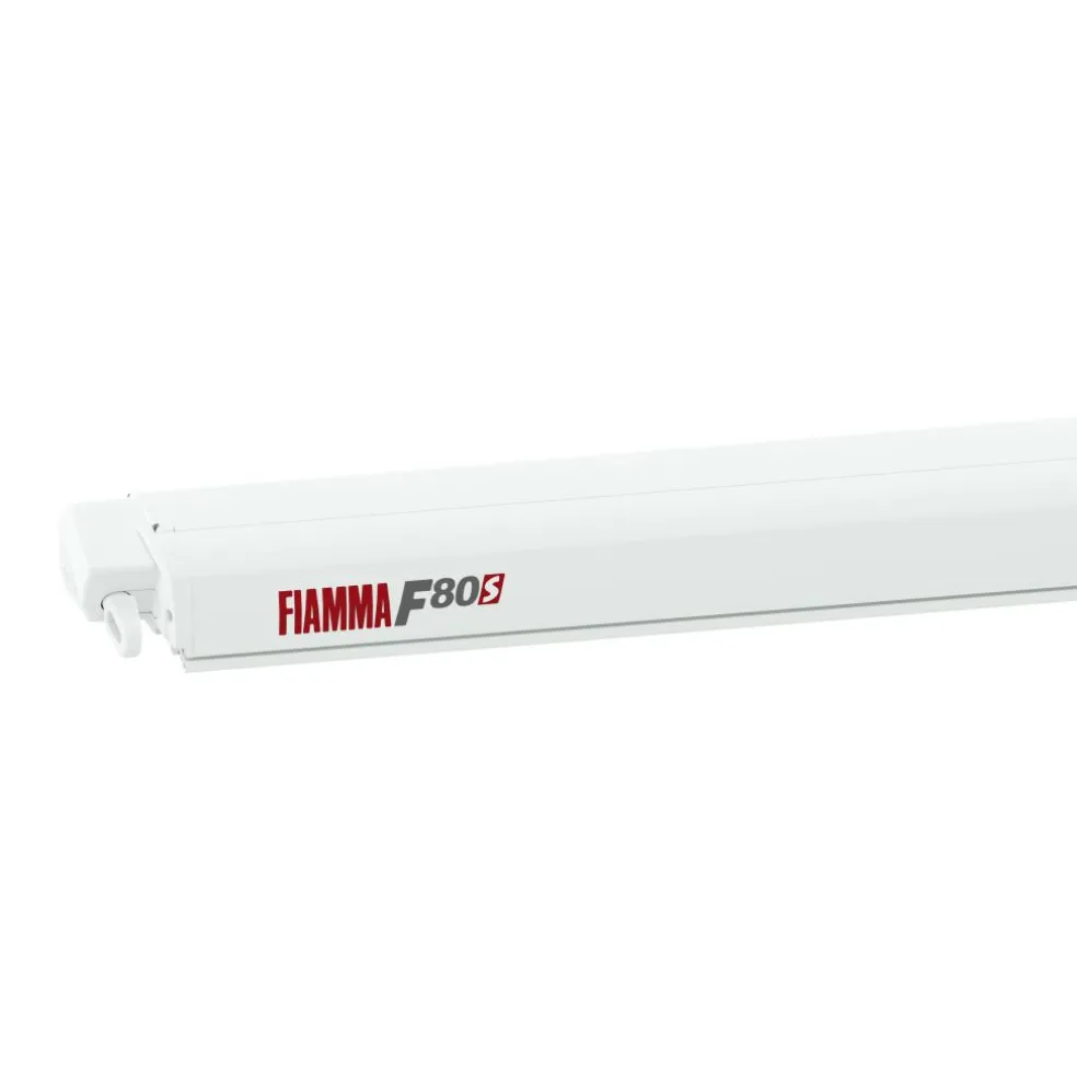 Fiamma F80s 370 cassetteluifel polar white - Royal Grey V25