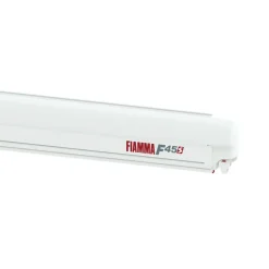 Fiamma F45 S 425 cassetteluifel polar white - Royal Grey
