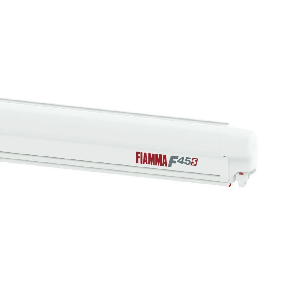 Fiamma F45 S PSA 260 cassetteluifel polar white - Royal Grey