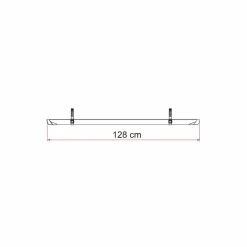Fiamma Rail Plus wielgoot deep black