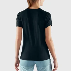 Fjällräven Abisko Wool shirt dames dark navy