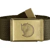 Fjällräven Canvas Brass riem dark olive