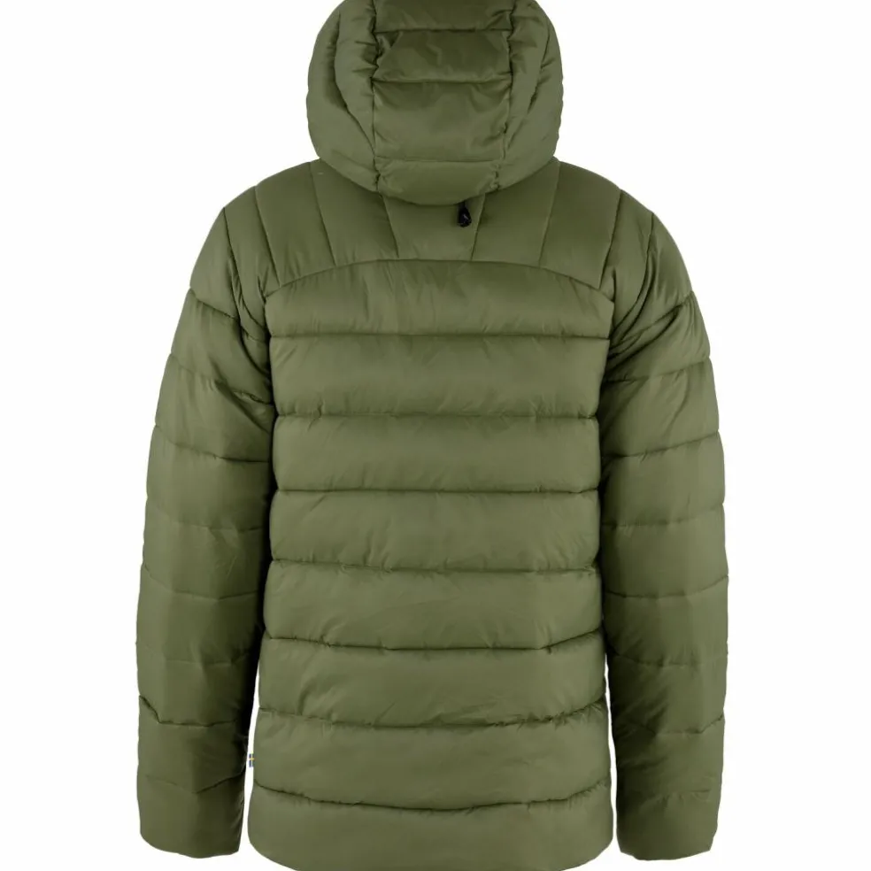 Fjällräven Expedition Mid Winter outdoor jack heren green mustard yellow