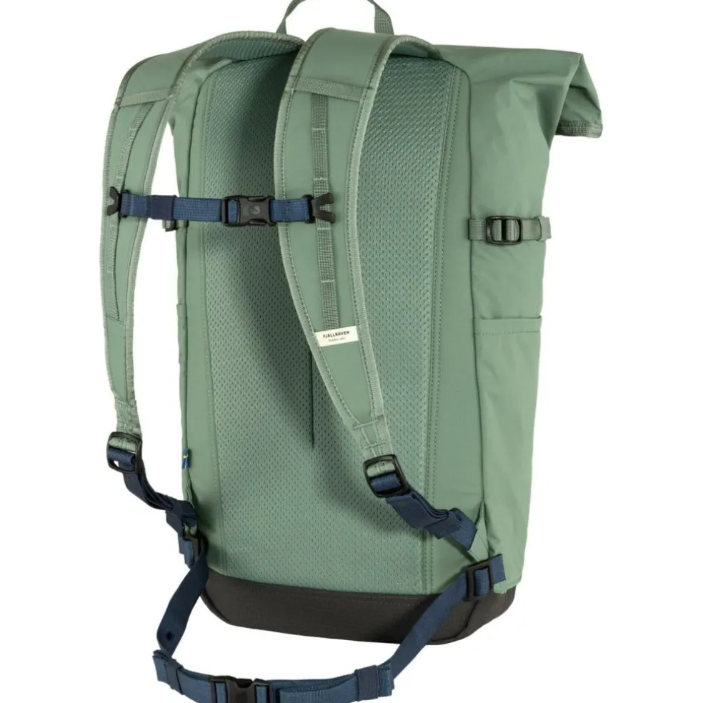 Fjällräven High Coast Foldsack 15 inch laptop rugzak 24 liter patina green