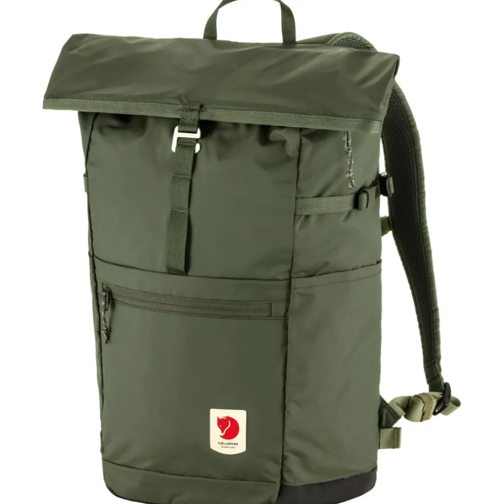 Fjällräven High Coast Foldsack 15 inch laptop rugzak 24 liter mountain green