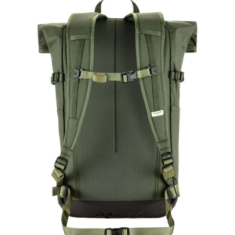 Fjällräven High Coast Foldsack 15 inch laptop rugzak 24 liter mountain green