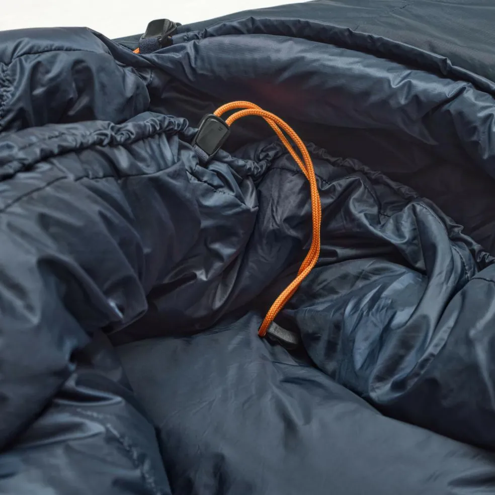 Fjällräven Keb Three Seasons Long mummy slaapzak navy