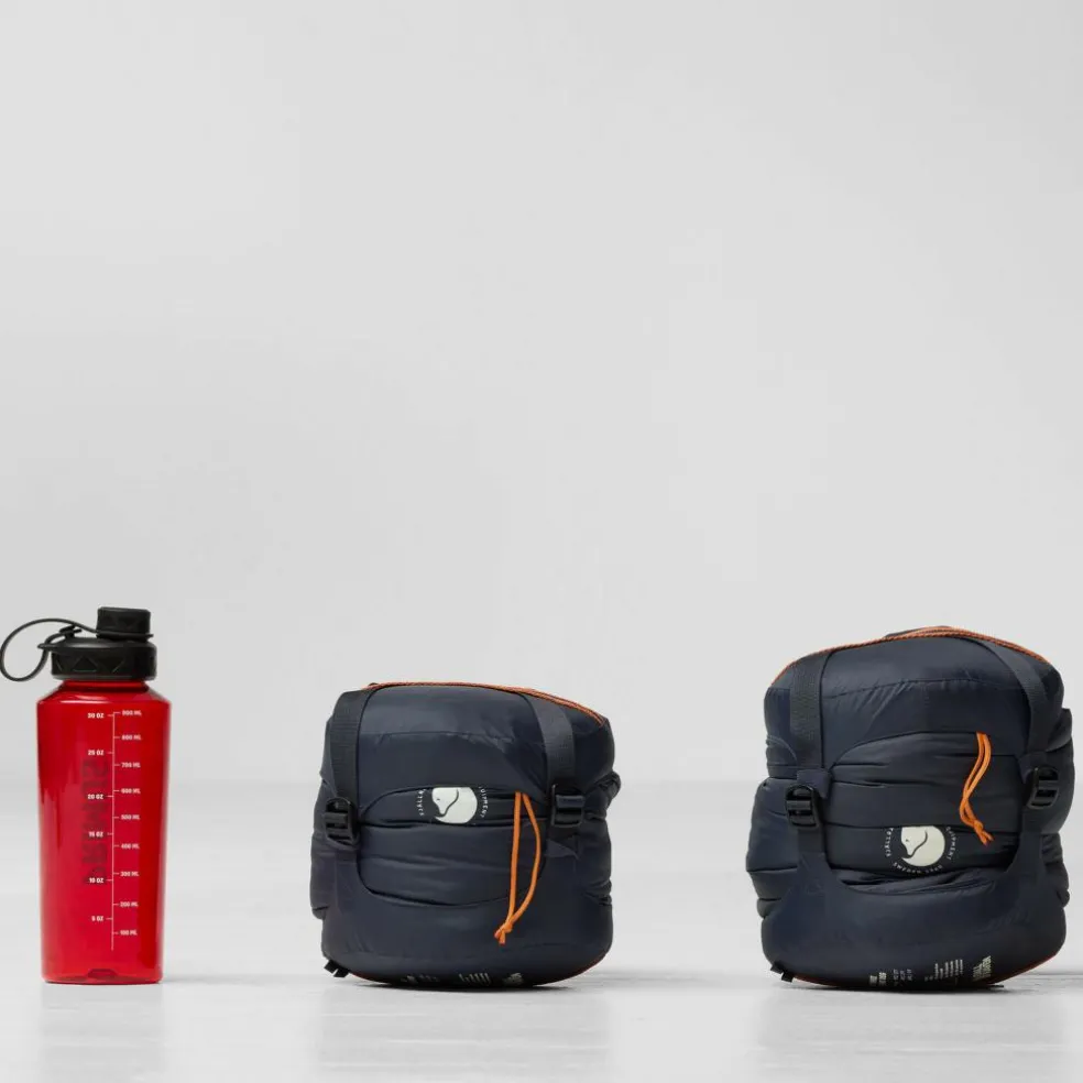 Fjällräven Keb Three Seasons Long mummy slaapzak navy