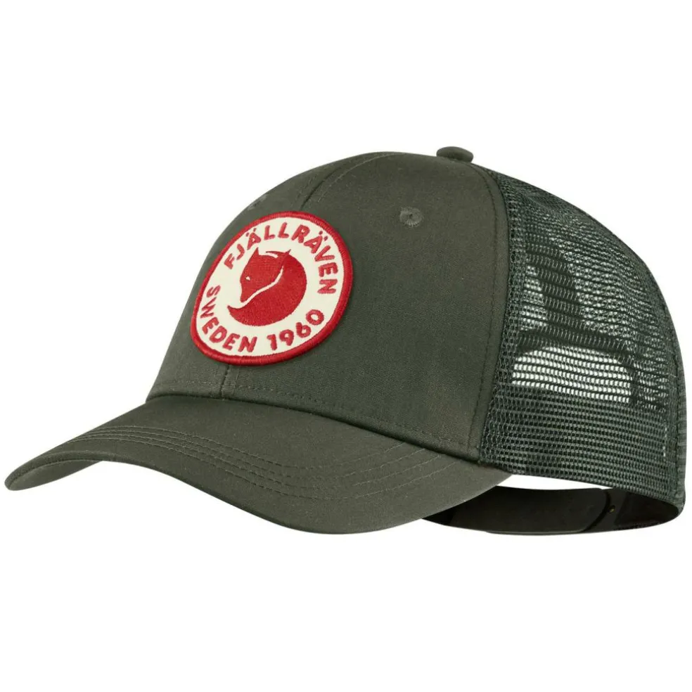 Fjällräven 1960 Logo Långtradarkeps pet deep forest