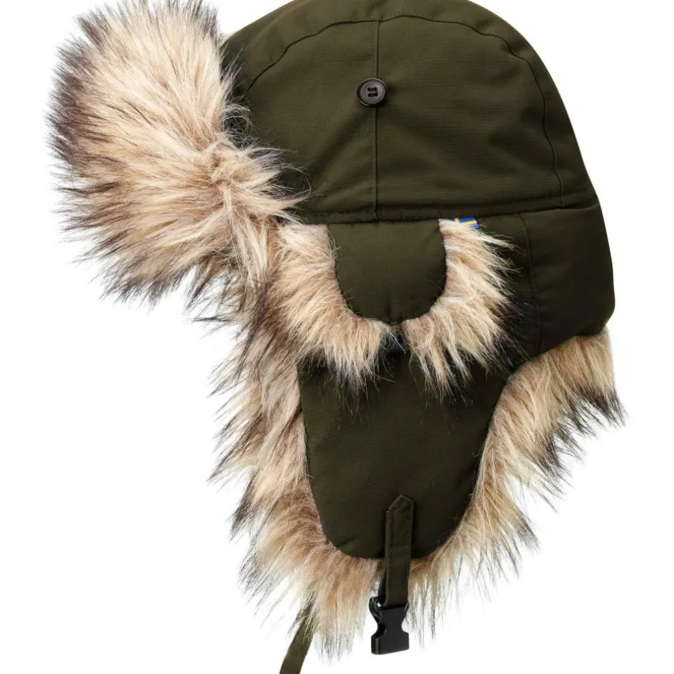 Fjällräven Nordic Heater muts dark olive