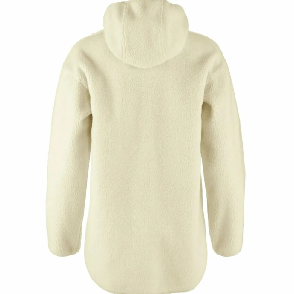 Fjällräven Vardag Pile Long fleece vest dames chalk white