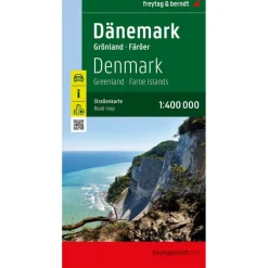 Freytag & Berndt Denemarken Groenland Faeröer wegenkaart