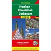 Freytag & Berndt  Franken Altmühltal Oost-Beieren vrijetijds- en  wegenkaart
