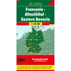 Freytag & Berndt  Franken Altmühltal Oost-Beieren vrijetijds- en  wegenkaart