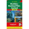 Freytag & Berndt  Westfalen Rheinland Pfalz Saarland vrijetijds- en  wegenkaart