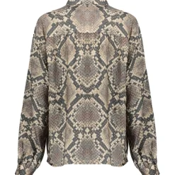 Geisha blouse dames black sand