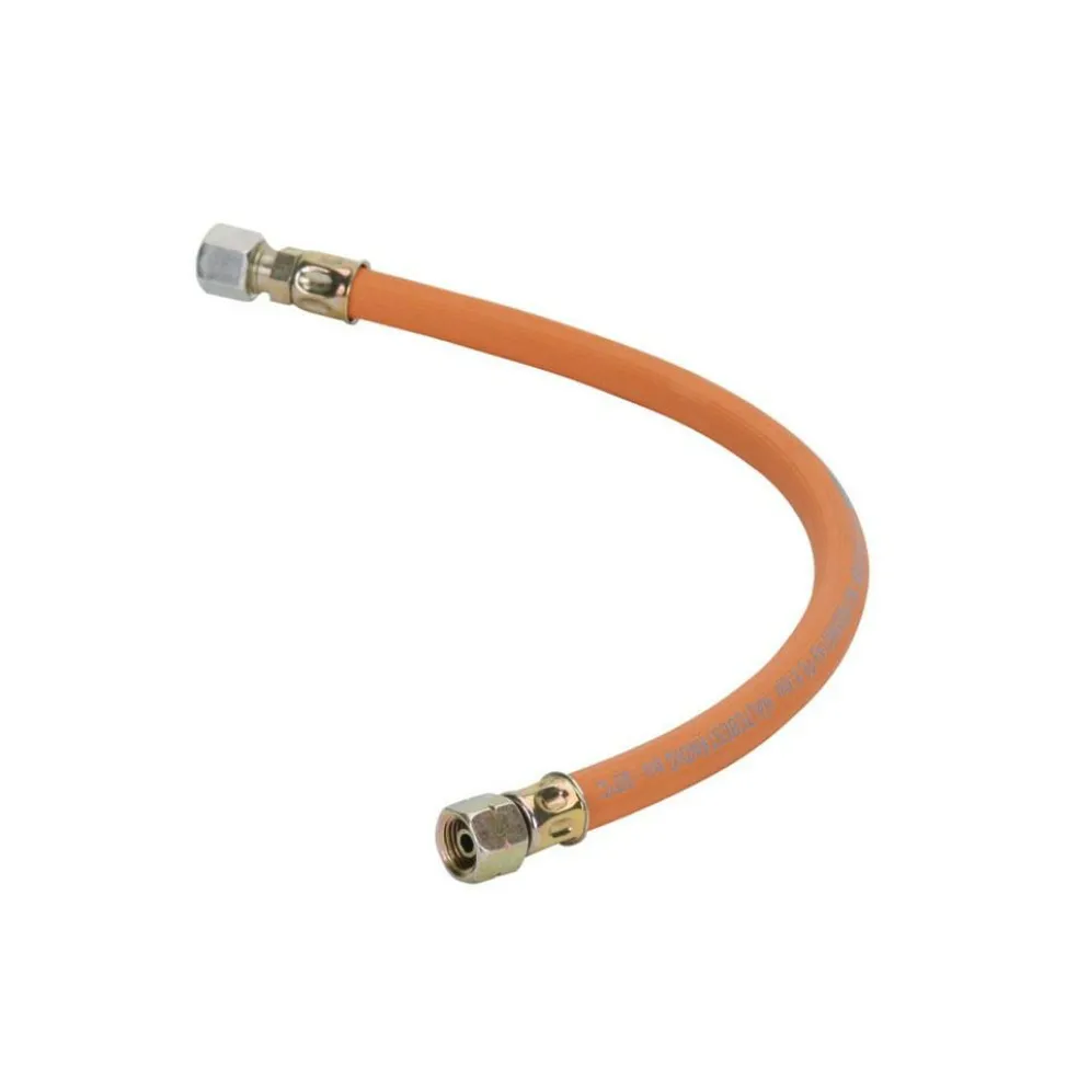 GOK PVC gasslang 1/4 links binnendraad x 10 mm 40cm knelkoppeling 40 cm