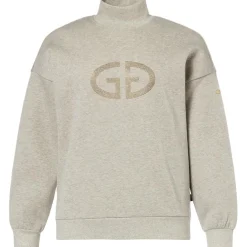 Goldbergh SIZZLE sweater dames dark olive lurex
