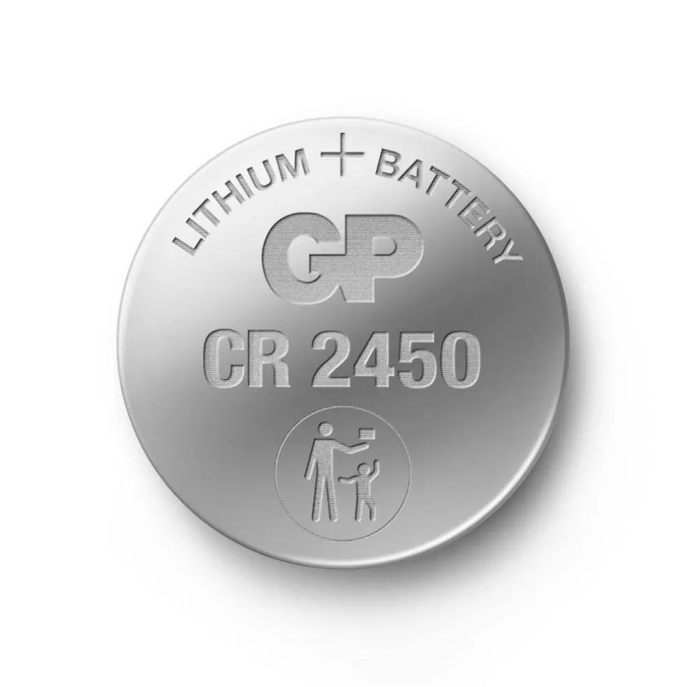 GP Batteries Lithium CR2450 knoopcel batterij 2-pack